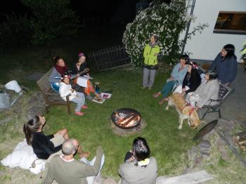Großvater Feuer. Foto: Horst Stuffer