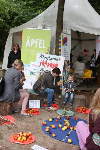 Wieder neue, unvorhersehbare Begegnungen und Prozesse. Foto: Kunstschule Lingen